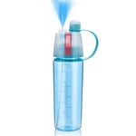 DAUERHAFT Non-Irritating Sports Water Bottle 600Ml High Performance,for Outdoor Activities Can Hold Carbonated Beverages,Alcoholic Drinks(blue)