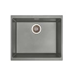 Cookology FIRENZE/GR Firenze Granite Composite Kitchen Sink  - Grey