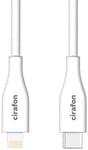 Cirafon Sync/charge Silcon Cable Usb-c To Lightning 1.8m.