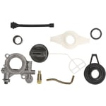 Sjlerst - Kit d'engrenage à vis sans fin de ligne de pompe à huile, adapté à Husqvarna 372XP 365 371 385 390 362 570 575 576