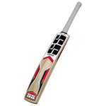 Ss Chauve-Souris Batte de Cricket Master KW n°6 en Saule du Cachemire Grade 5 (Taille : 6, Balle en Cuir) pour Hommes, Teck, 34