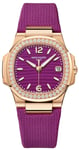 Patek Philippe 7010R-013 Nautilus Violetti/Tekstiili Ø32 mm