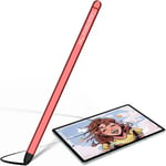 Stylus Pen, Samsung S Pen Pro Replacement, Stylos Pour Samsung Tab A9+, Input Pens For Samsung Galaxy Z Fold5, Compatible With Pads/Tablets/Galaxy/Lenovo/Android/Ios-Rouge