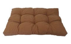 Matelas coussin palette Easy for life orange terracotta L.120 x l. 80 x ep.10 cm