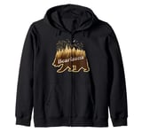 Bearizona Wildlife Park Williams Arizona Zip Hoodie