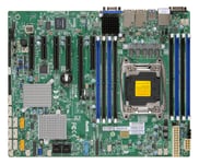 SUPERMICRO MBD-X10SRH-CF-O ATX, LGA2011-v3 Socket, Chipset C612, USB 3.0, 2 x Gigabit LAN with On-Board Graphics Motherboard - Multi-Colour