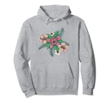 Stranger Things Demogorgon Crawling Through Flowers Vintage Pullover Hoodie