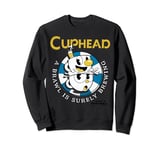 Cuphead Mugman Poker Chip Brewing Brawl Sweatshirt