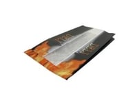 Grillpose 200/75X350 Mm Med Vindue Flamme-Design,500 Stk/Krt