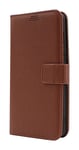 New Standcase Wallet Motorola Moto G35 5G (Brun)