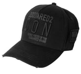 Dsquared2 Icon Baseball Cap Cult Hat Headwear Black