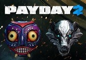 PAYDAY 2 + Moon & Borsuk Masks PC Steam (Digital nedlasting)