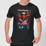 Terminator Japanese Movie Poster Men's T-Shirt - Black - 3XL