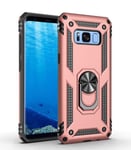 Samsung Galaxy S8 Plus      Military Armour Case    RoseGold