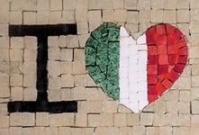 Trois petits points- Kit Mosaique Complet-M Love Italy-Maxi, 6192459601038, Universel