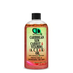 DD NATURALS 30ml Caribbean Sun Carrot & Vitamin E Oil for Deep Tan Healthy Skin