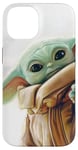 Coque pour iPhone 14 Star Wars Le Mandalorien Grogu White