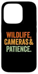 iPhone 14 Pro Wildlife Cameras and Patience Nature Photography Lovers Case