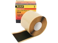 Mastik Tape Scotch 2234, 50 mm x 1,8 m kabelreparationstape, sort