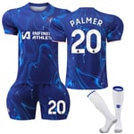 2024-2025 Chelsea Hemma Barn Fotbollströja med strumpor NO.20 Palmer 26