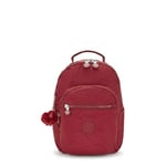 Kipling Seoul S, Petit Sac à Dos (avec Protection pour Ordinateur Portable), 16 x 80 x 38 cm, Funky Red (Rouge)