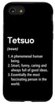 Coque pour iPhone SE (2020) / 7 / 8 Tetsuo Définition du nom Dictionnaire amusant