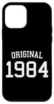 Coque pour iPhone 12 mini Original 1984, 40 ans hommes femmes 40e anniversaire