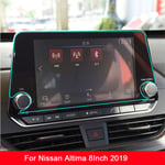 Wcnsxs Tempered Glass Screen Protector Car Navigation Display Film Auto Interior Protective Sticker,For Altima 8Inch 2019 2020