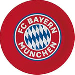 amscan 9906506-66 Lot de 8 assiettes en papier jetables FC Bayern Munich Diamètre 23 cm