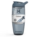 Promixx Pursuit Protein Shaker Bottle - Premium Shaker for Protein Shakes - Lifetime Durability, Leakproof, Odourless - 950ml / 32oz (Midnight Blue)