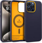 Nano Pop Mag Pour Phone 6.7" P (2023) Coque [Magnétique] [Military Grade Drop Protection] Avec Des Motifs De Prise Latérale Coque Phone 6.7" P (2023) - Blueberry Navy