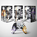 Sticker Xbox Série X Hokage, Autocollant Série X Manga, Console Et Manette, Skin Gaming Xbox Serie X, Vinyle Habillage (2 Manettes)