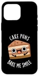 iPhone 16 Pro Max Cake Puns Bake Me Smile Funny Baking Pun Case