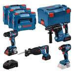 Bosch Verktøysett gsr90c/gdx210c/gbh24c/g sa28 