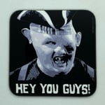 HEY YOU GUYS - Sloth from The Goonies - Drinks Coaster / Bar Mat - Sturdy, Gloss