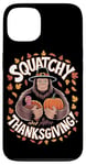 Coque pour iPhone 13 Thanksgiving Bigfoot Pilgrim Turquie Squatchy Thanksgiving