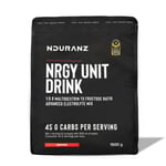 Nduranz Nrgy Unit Drink - 1500 g Energi-pulver for Løping - Unisex Hvit, Optimal Ytelse og Restitusjon