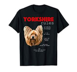 Funny rules for the owner of a Yorkshire Terrier T-Shirt