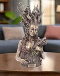 Bronzed Mother Earth Gaia Bust Goddess Te Fiti Nemesis Now Ornament New 26cm