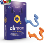 Airmax  Nasal  Dilator  Trial  Pack |  anti  Snore  Devices |  76 %  More  Air |