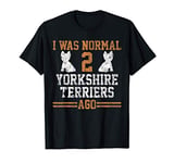 Yorkshire Terrier Dog Owner Funny Vintage T-Shirt