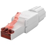 Goobay CAT 6 uskjermet RJ45-plugg UTP med skrusamling