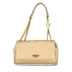 Guess Jeans Beige Polyéthylène Femmes Sac à Main Authentic