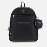 Guess Powerplay Grained-Effect Faux Leather Backpack