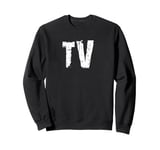 Retro TV Watcher Sweatshirt