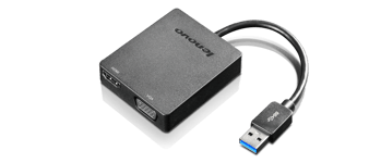 LENOVO USB 3.0 TO VGA/HDMI ADAPTER (4X90H20061)