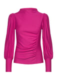 Gestuz Rifagz Puff Blouse Rosa