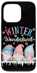 iPhone 13 Pro Walking In A Winter Wonderland Christmas Cute Gnome Matching Case