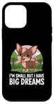 iPhone 12 mini I'm Small But I Have Big Dreams Cute Chihuahua Case