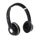 Bluetooth Headphone Headset Super Bass Music Mp3 Player Purple